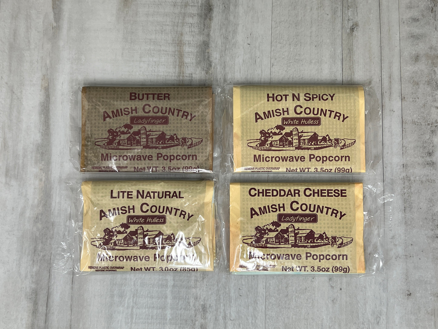 Palomitas de maíz para microondas Amish