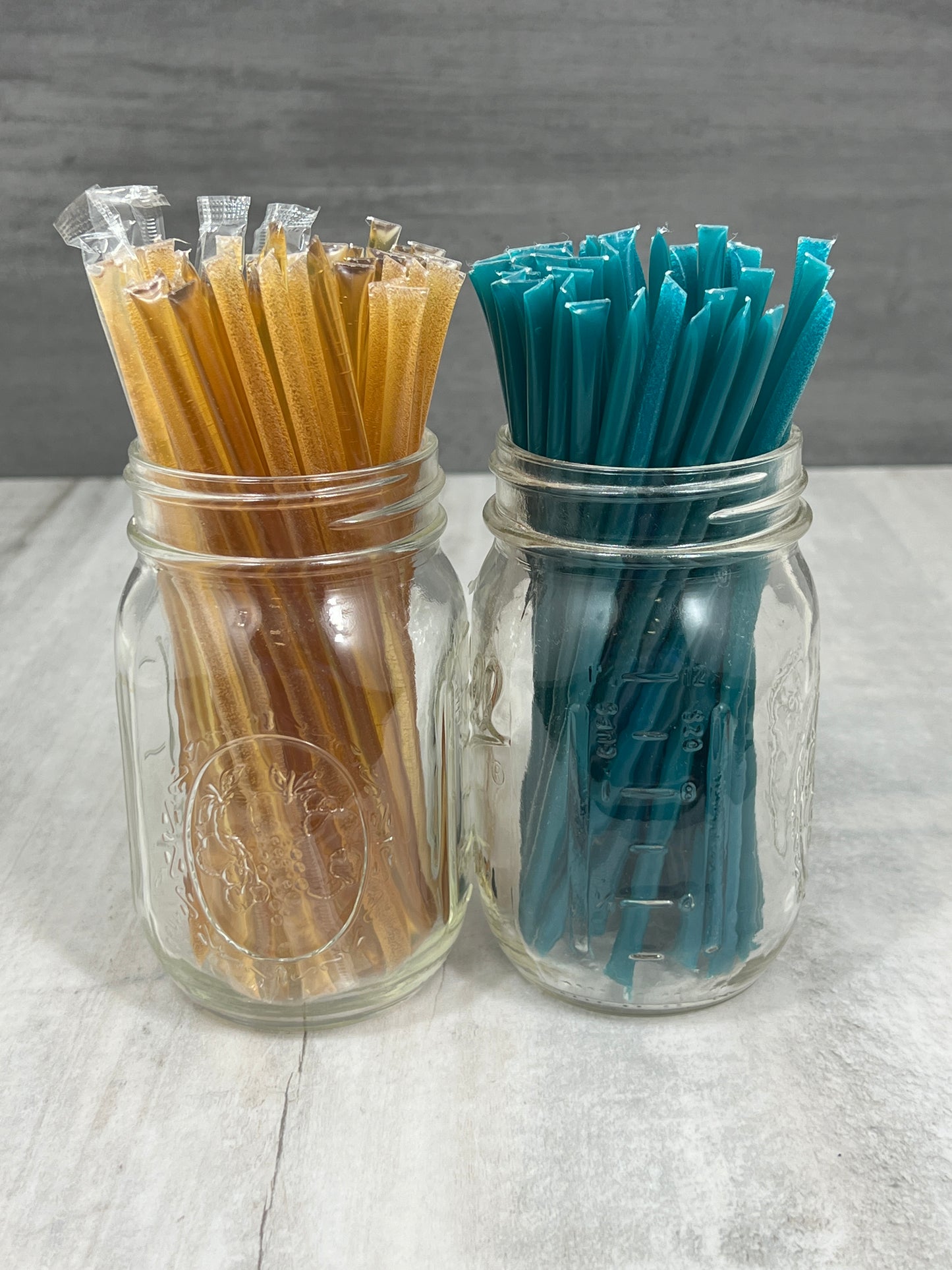 Pajitas con palitos de miel