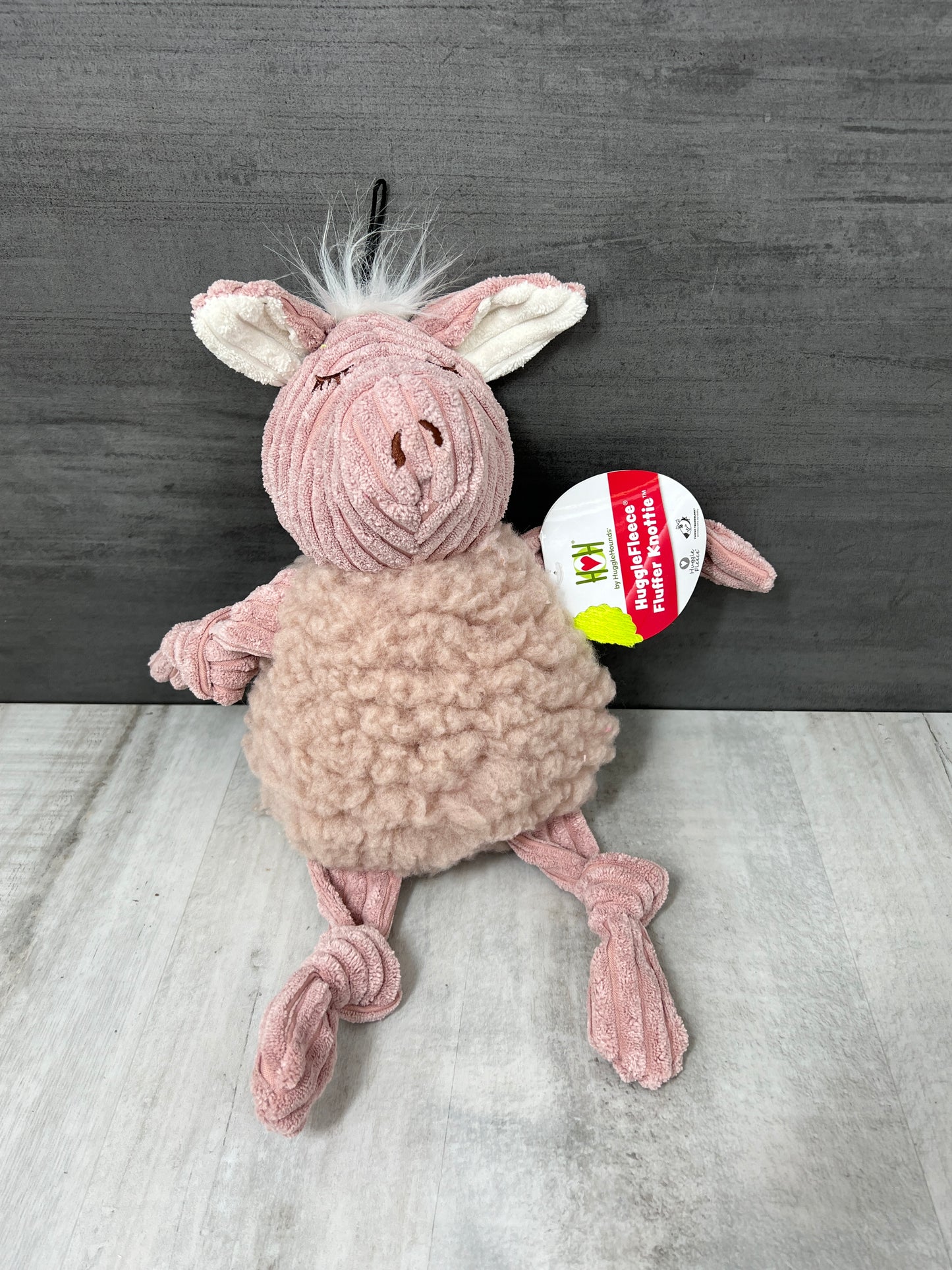 Juguete para perros con nudos de vellón Penélope Pig