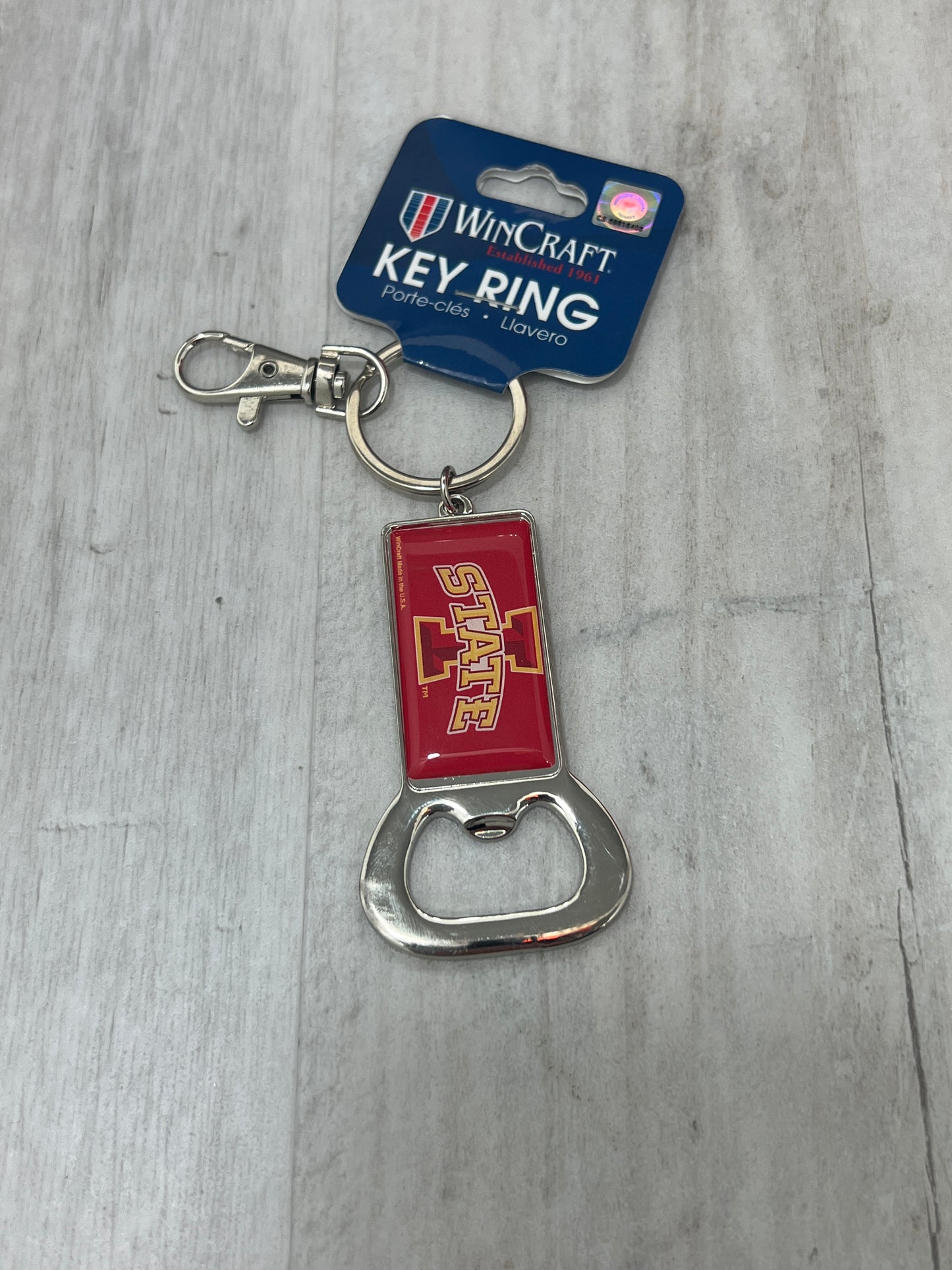 Collegiate Keyring Bottle Opener