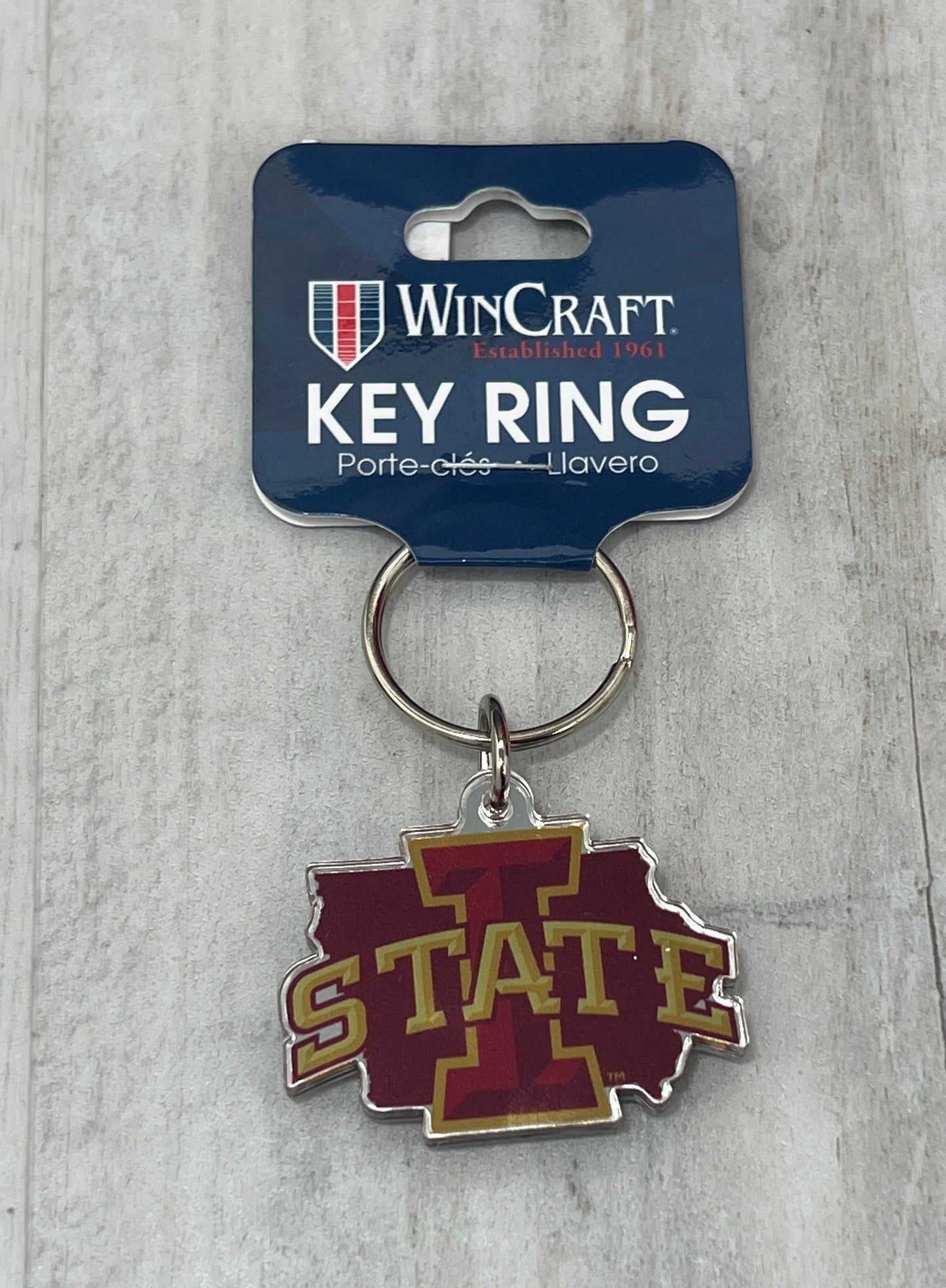 Collegiate Shaped Keyrings