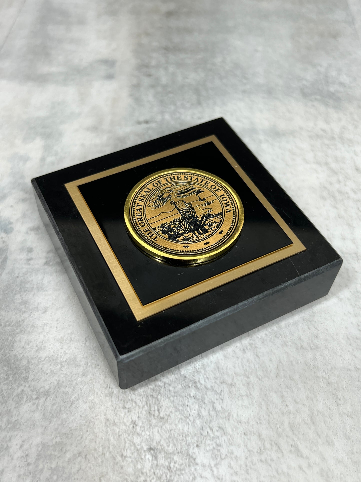 Pisapapeles de mármol de Iowa