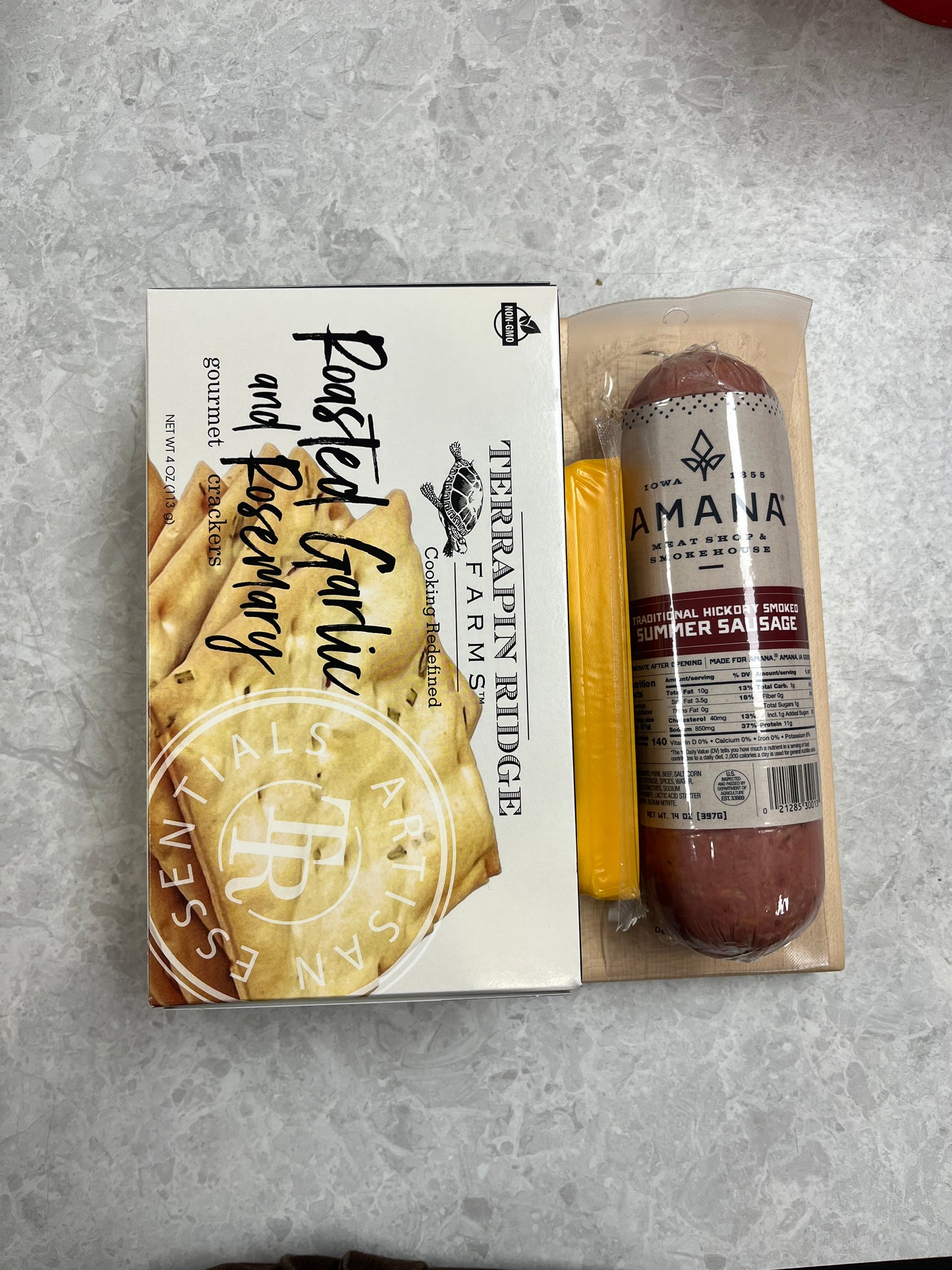 Cutting Board Snacker Gift Box