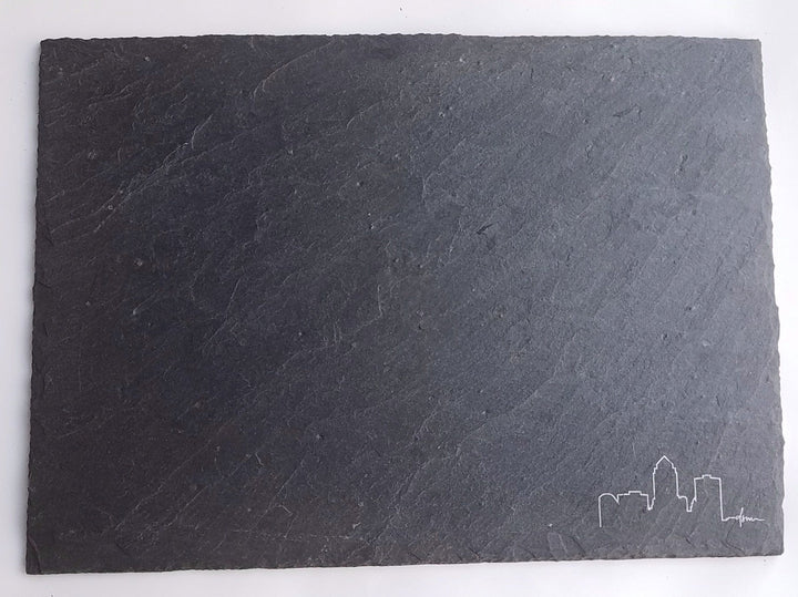 Tabla de quesos de pizarra