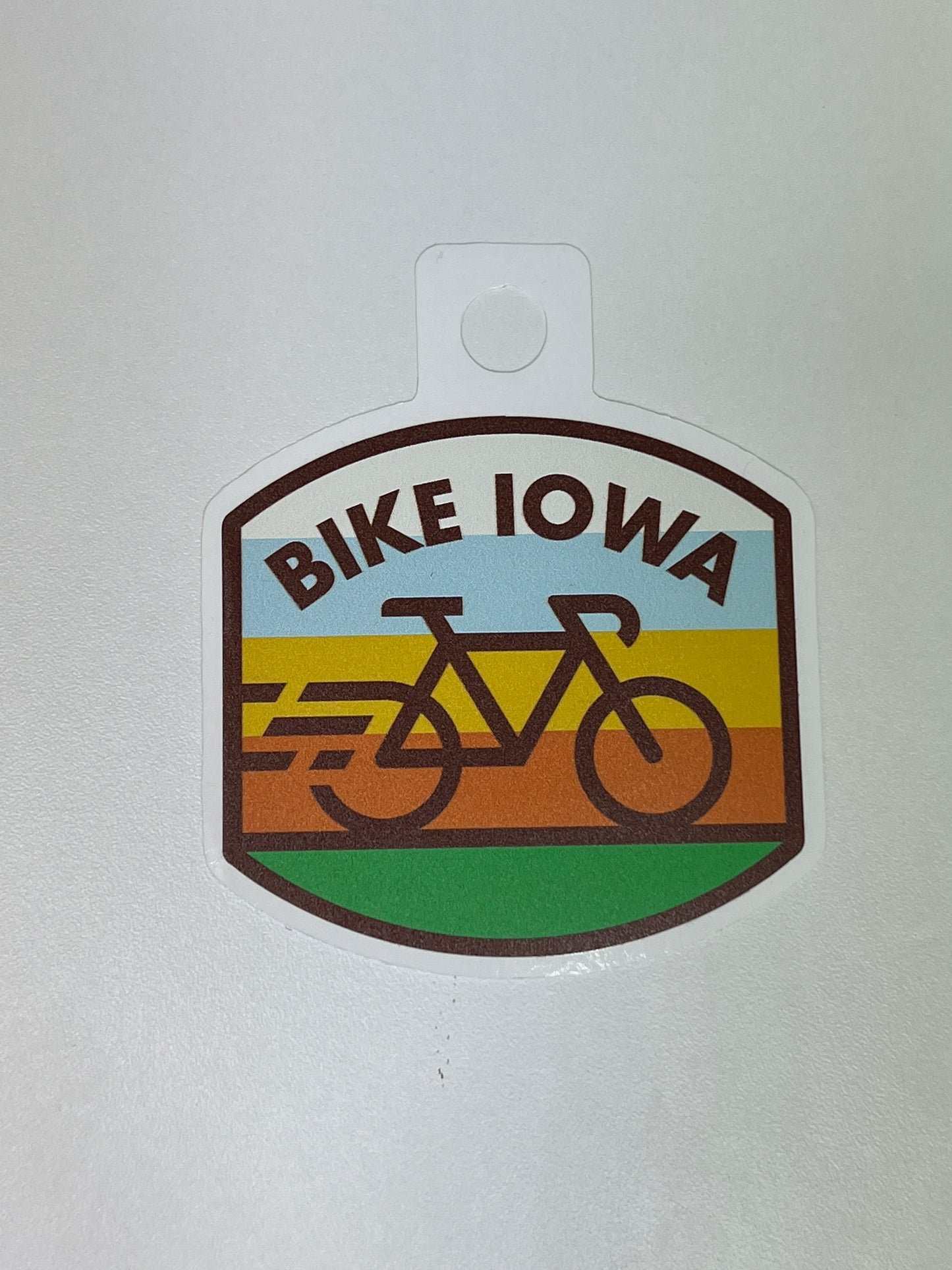 Pegatinas de Iowa para bicicletas