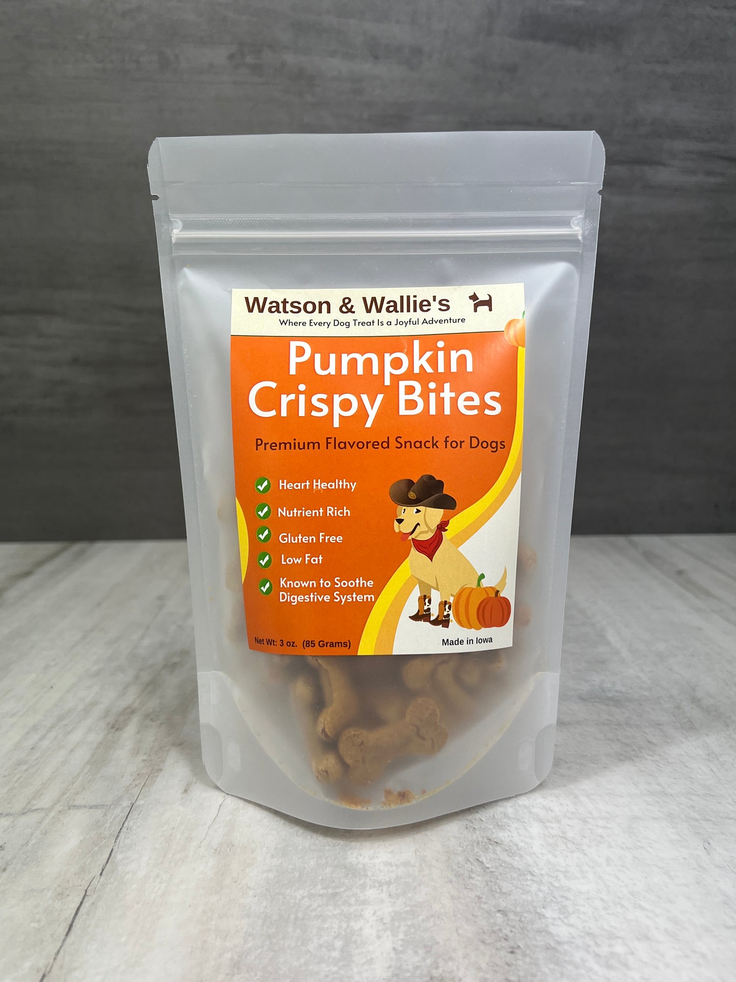 Bocaditos crujientes de avena y calabaza