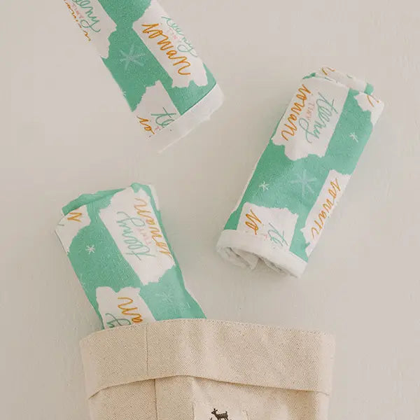 Doe a Deer Burp Cloth (3 set)