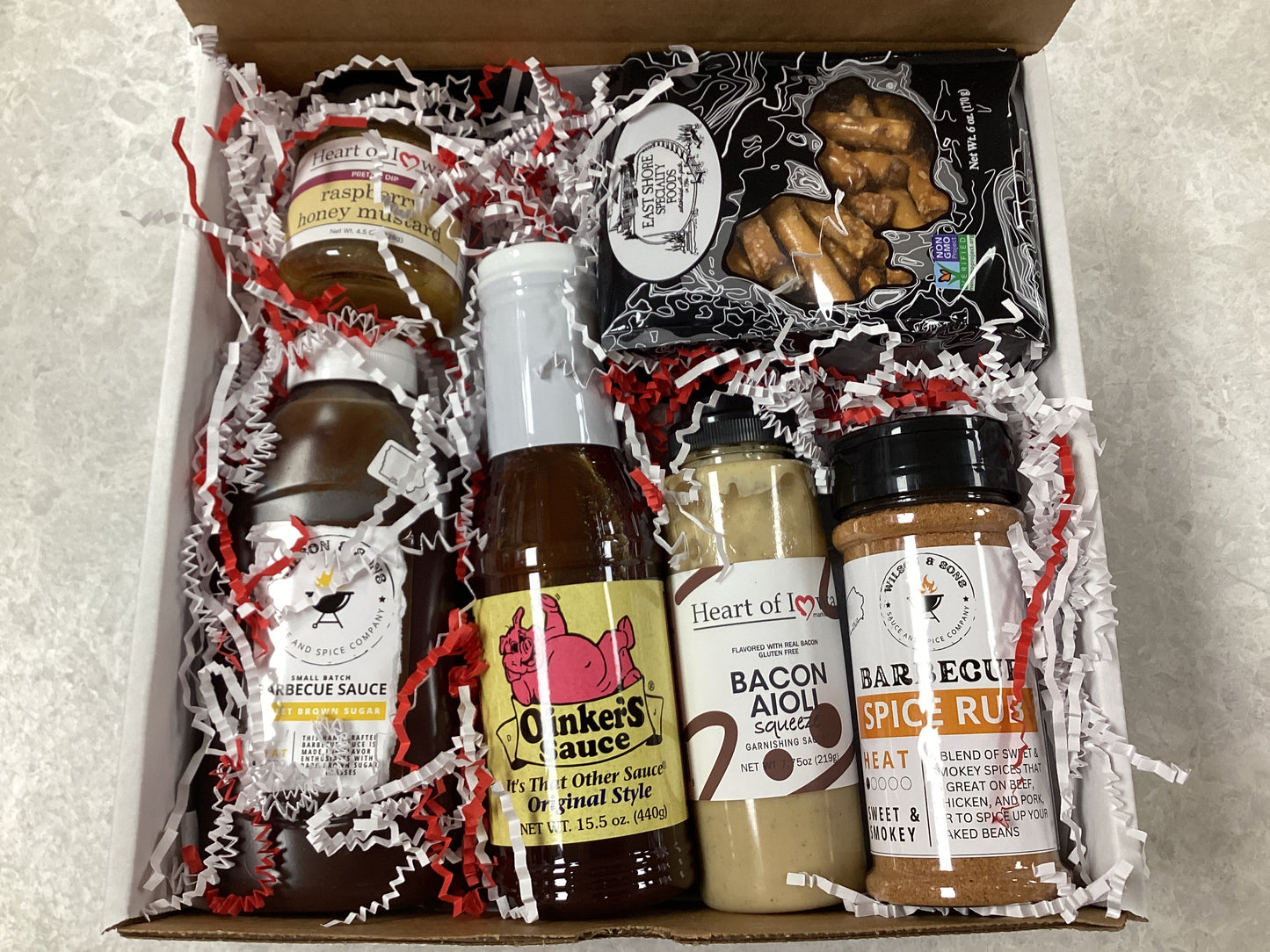 Caja de regalo para amantes de la barbacoa