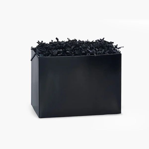 Cesta de regalo con saludos de la temporada