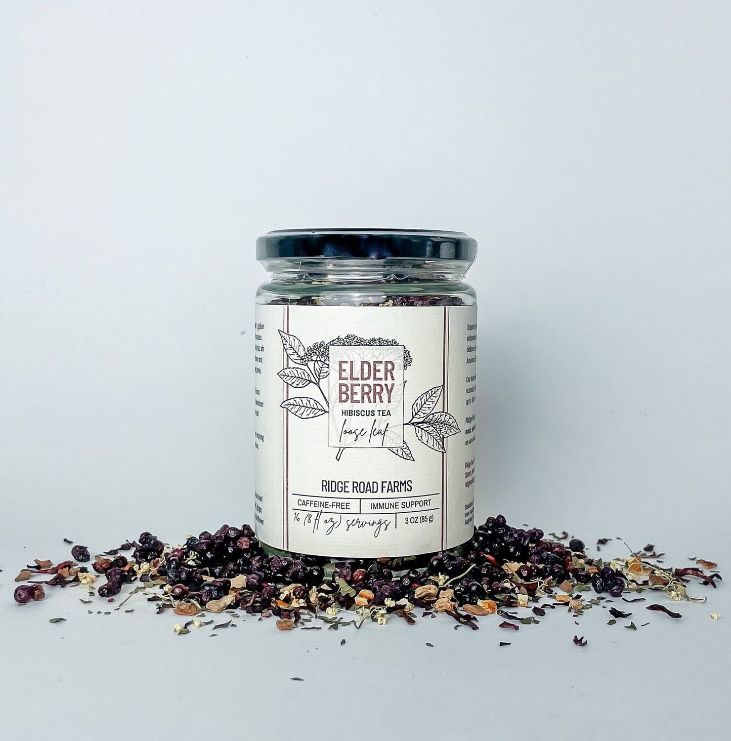 Elderberry Hibiscus Tea