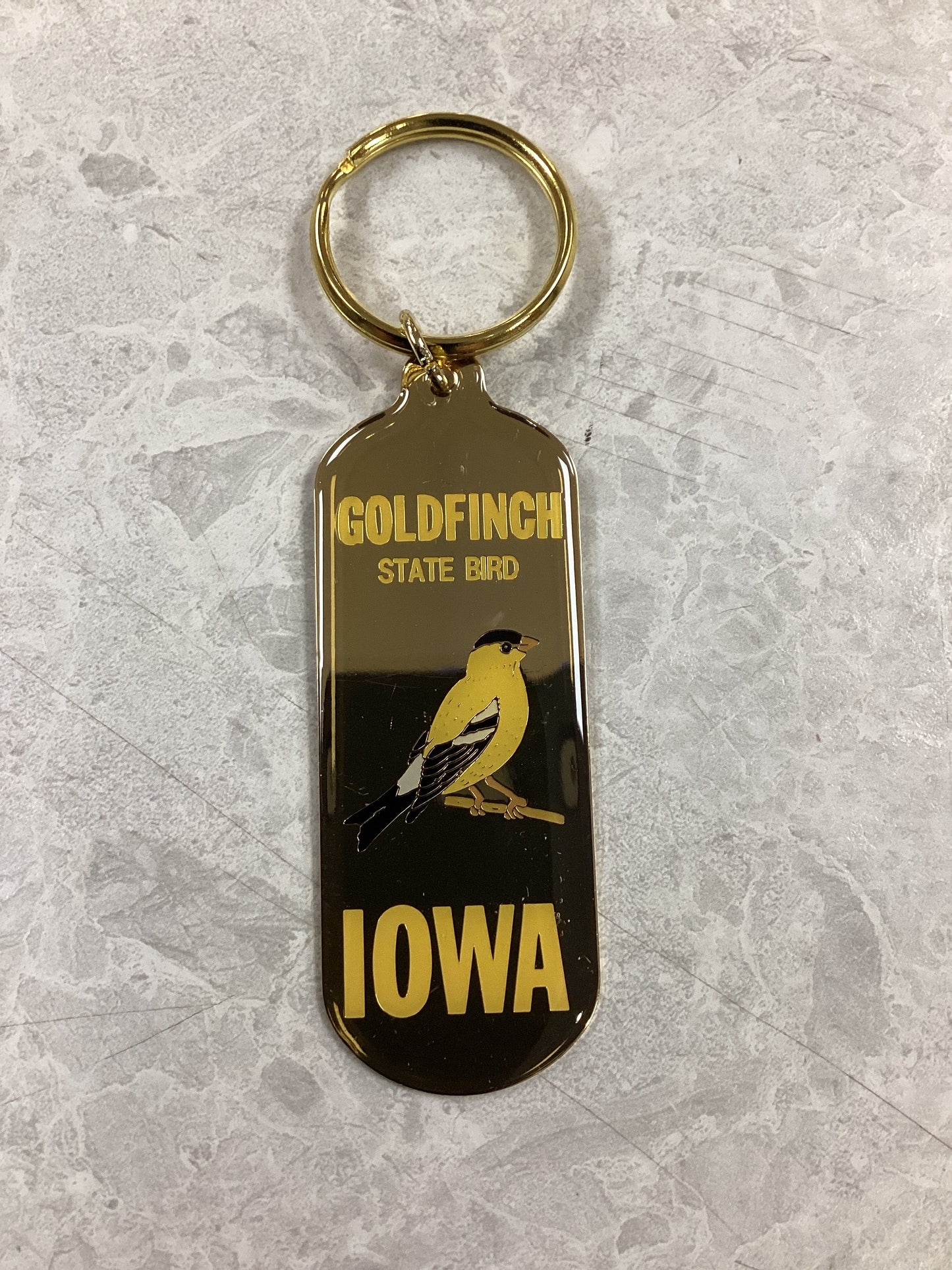 Goldfinch Keychain