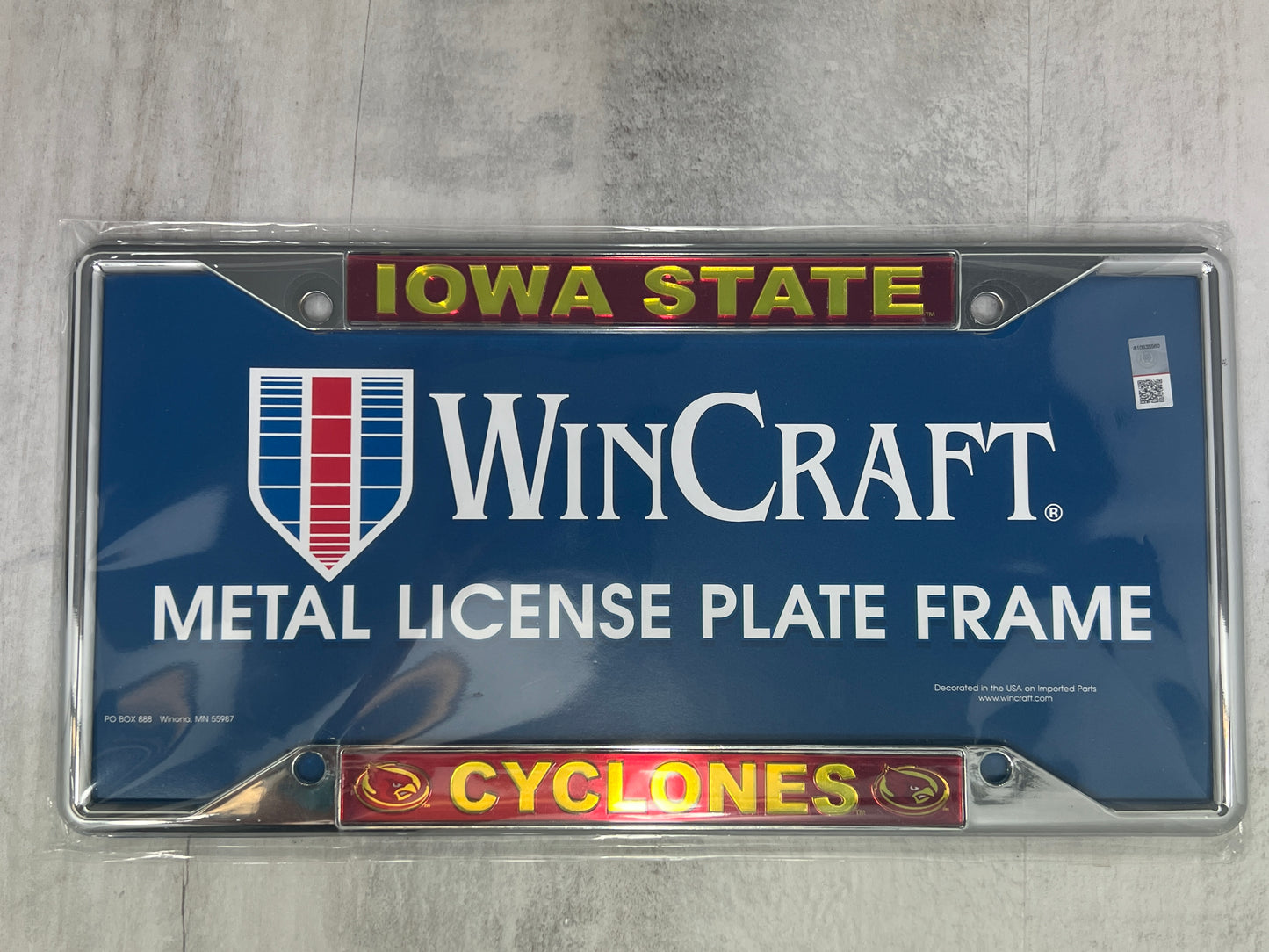 Collegiate License Plate Frame