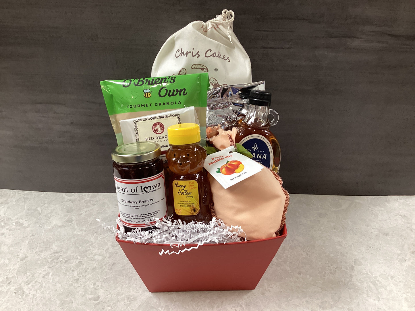 Cesta de regalo Iowa Sunrise