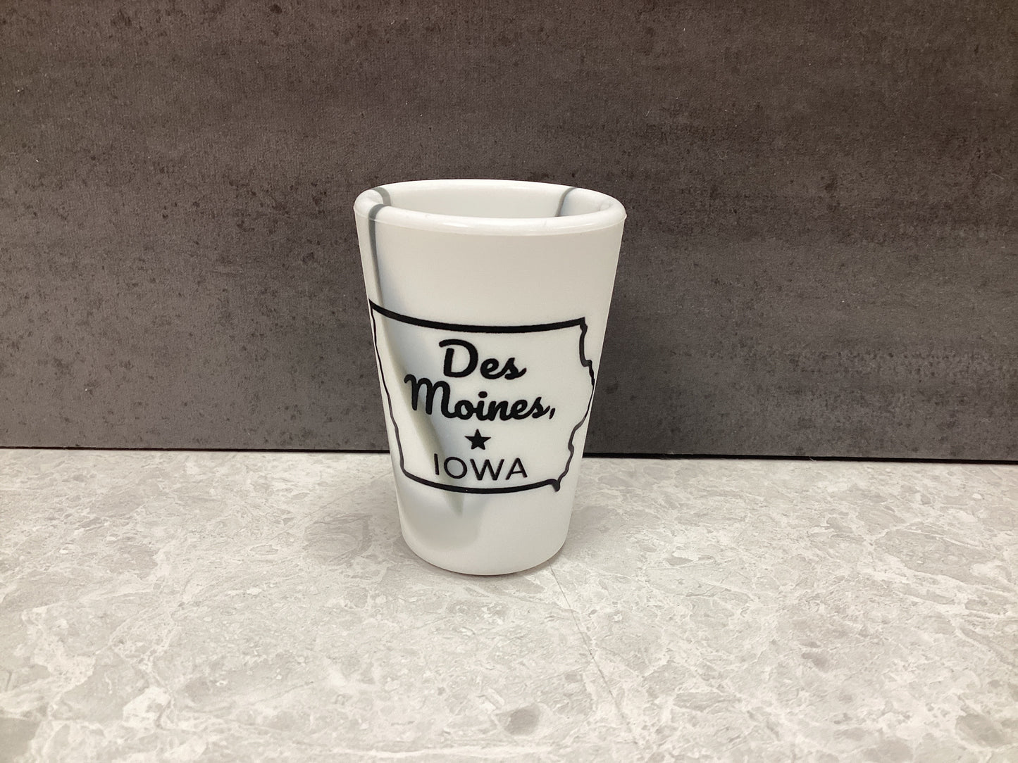 Des Moines Silicone Shot Glass
