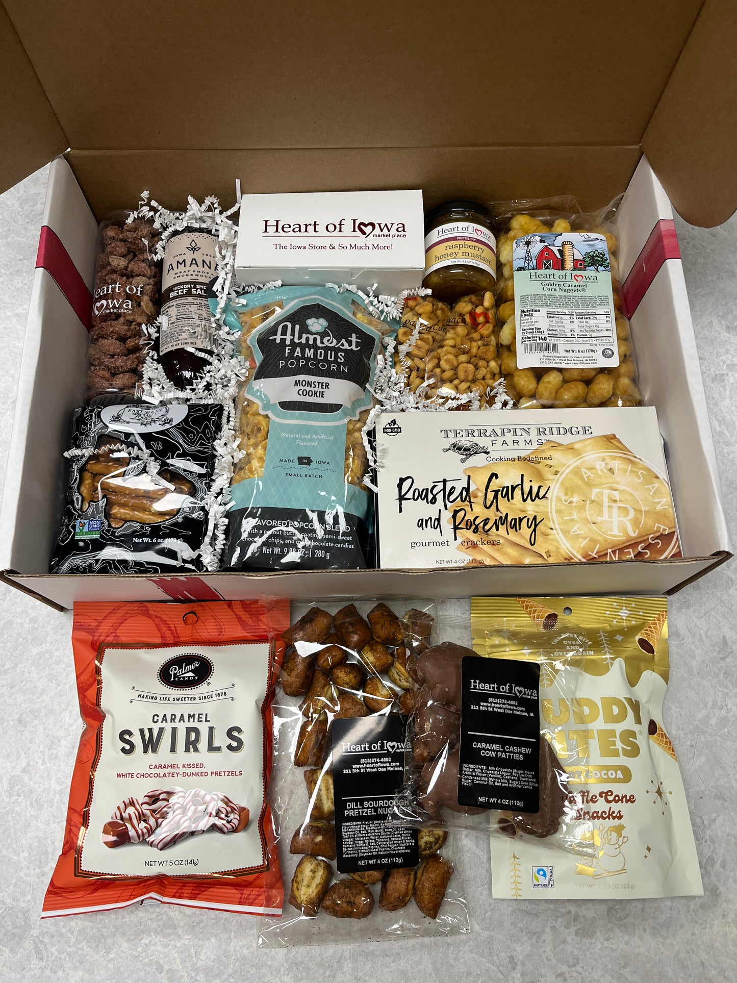 Merry & Bright Iowa Gift Box