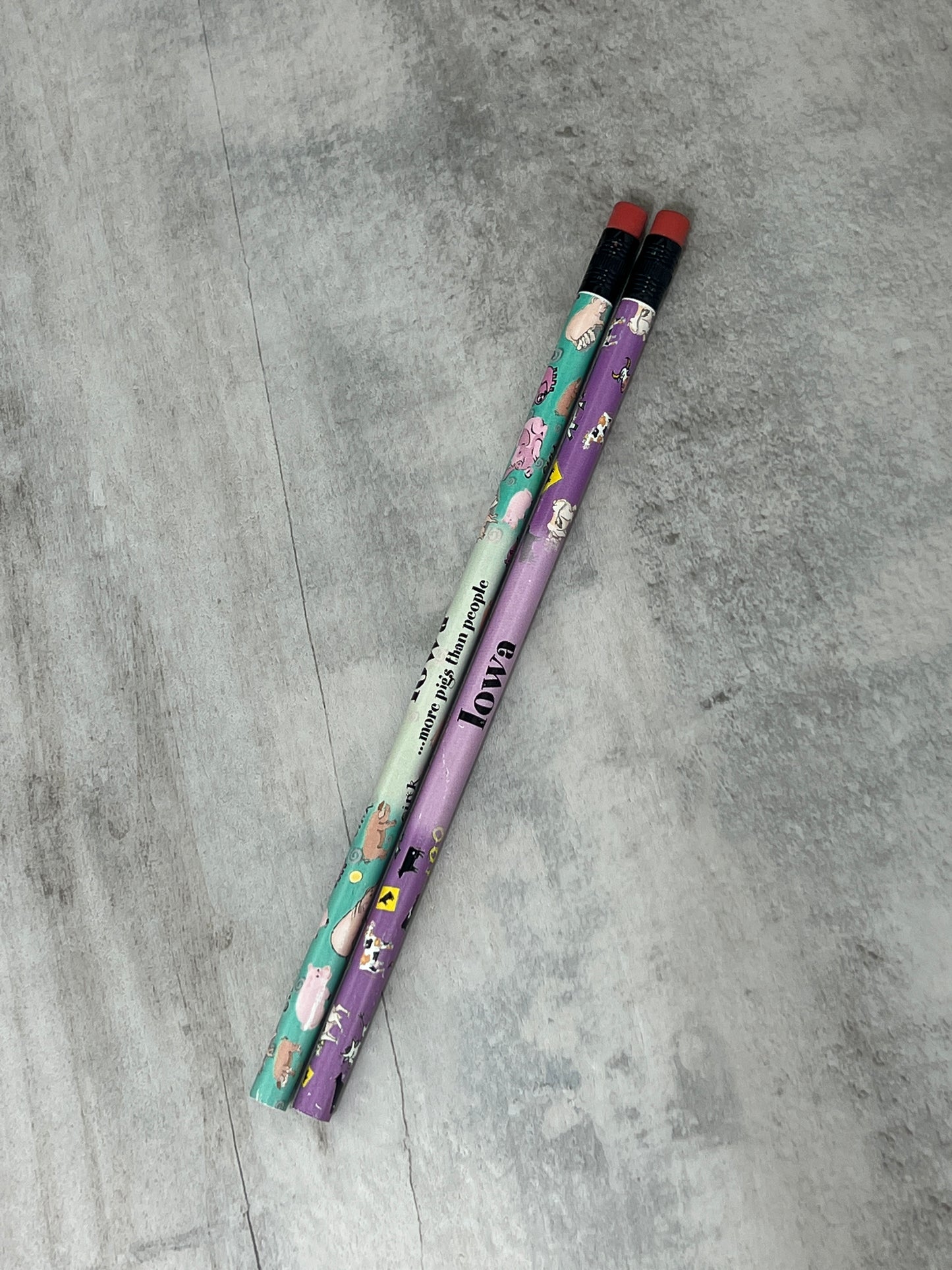 Más vacas que personas Lápiz