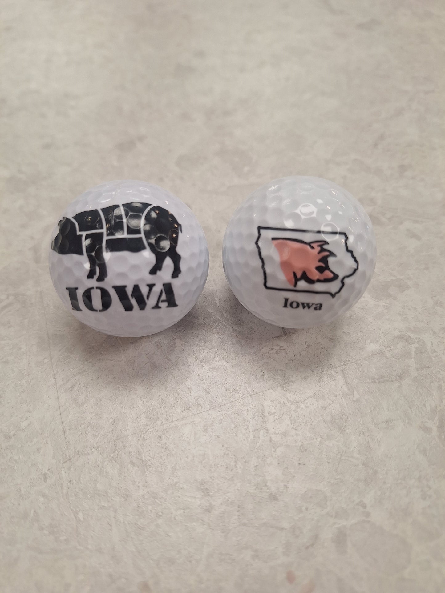 Pelota de golf Iowa Pig