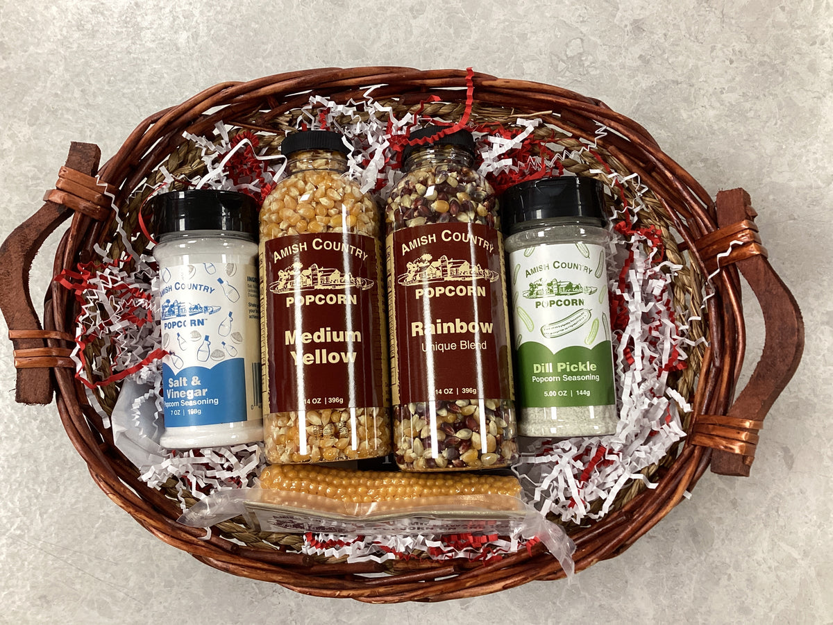 Popcorn Lover Gift Basket