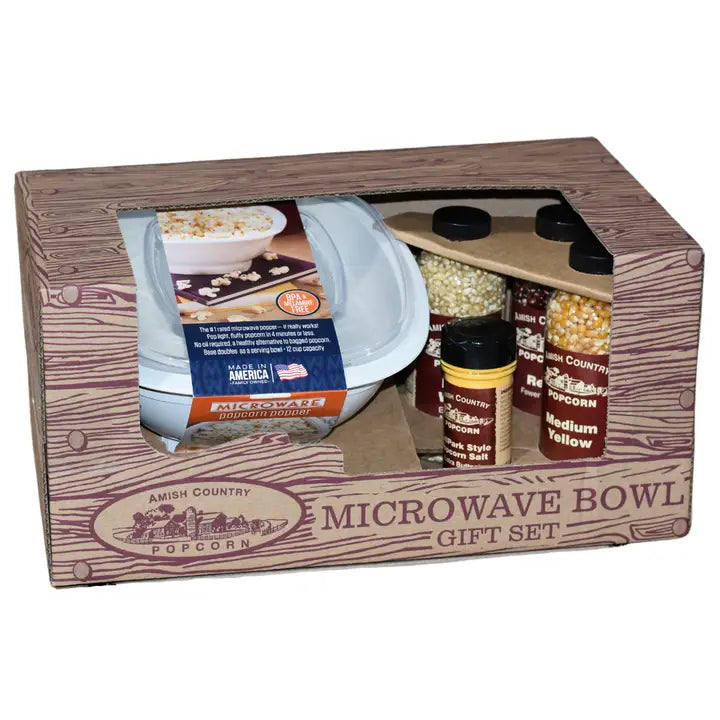 Popcorn Microwave Gift Set