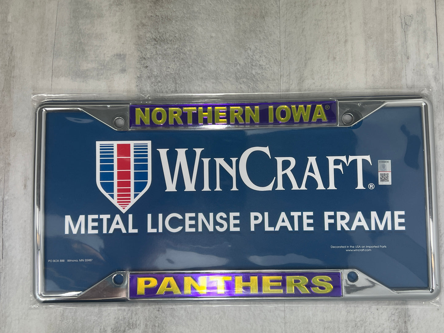 Collegiate License Plate Frame