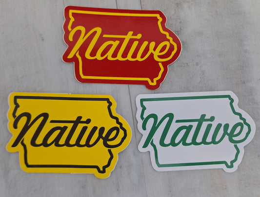 HOI Native Sticker (cursive)