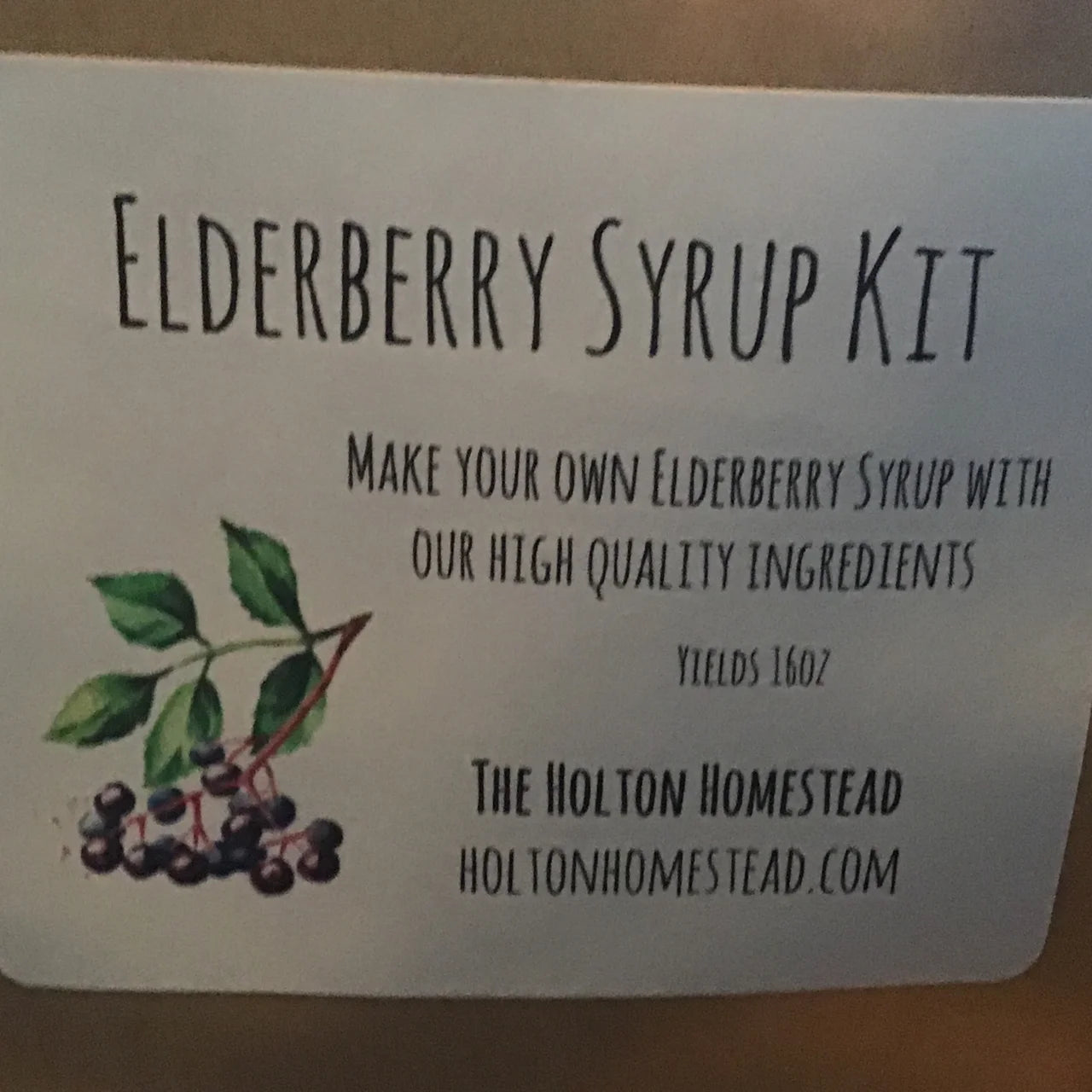 Elderberry Kit