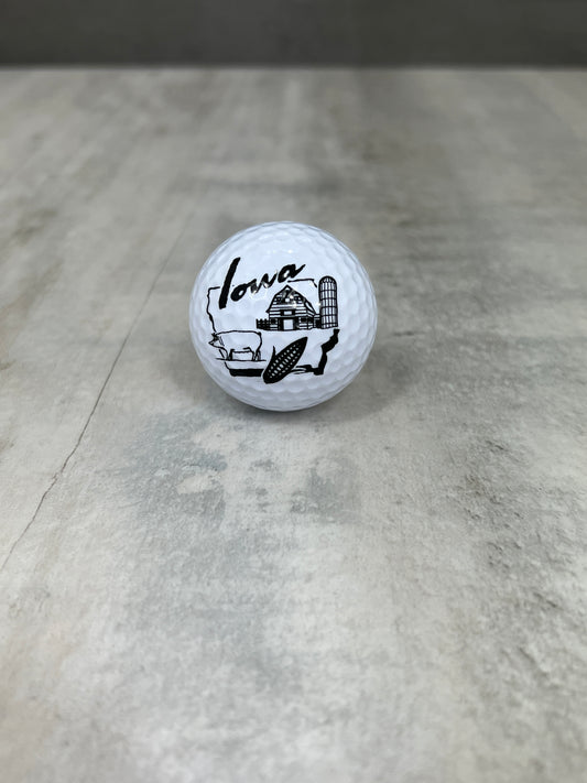 Pelota de golf de Iowa