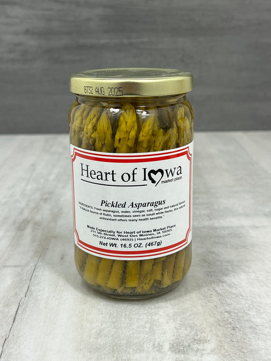 Productos encurtidos del corazón de Iowa