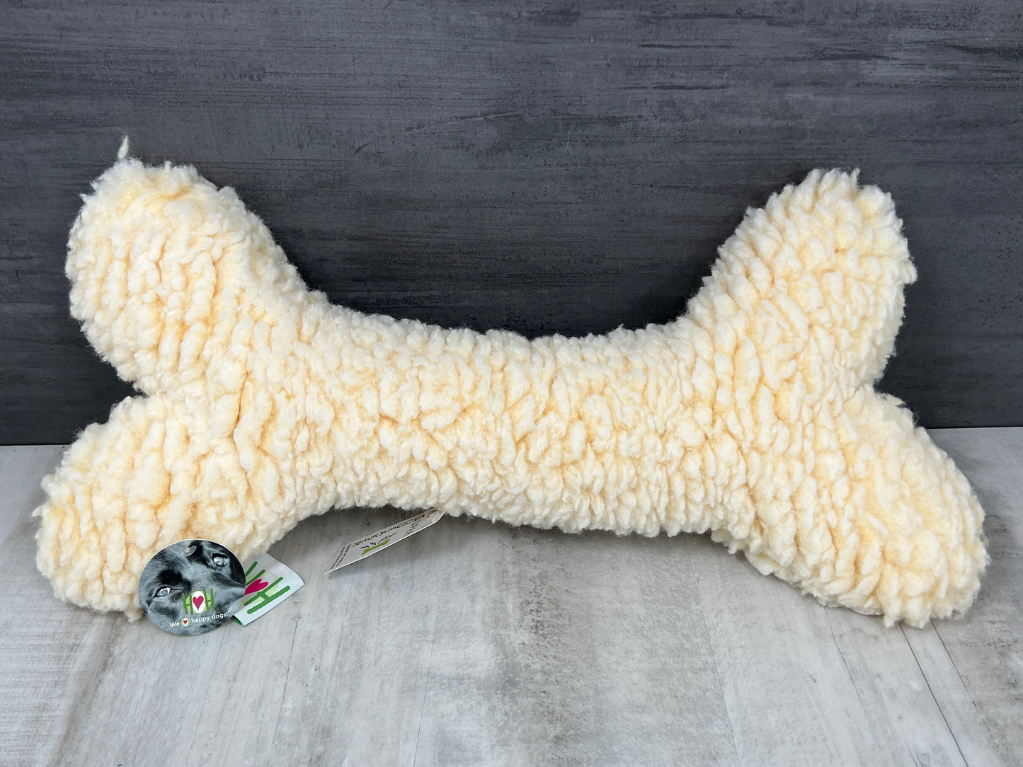 Fleece Large Dog Bone Toy