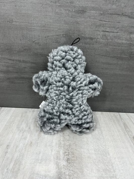 Fleece Gray Man Dog Toy