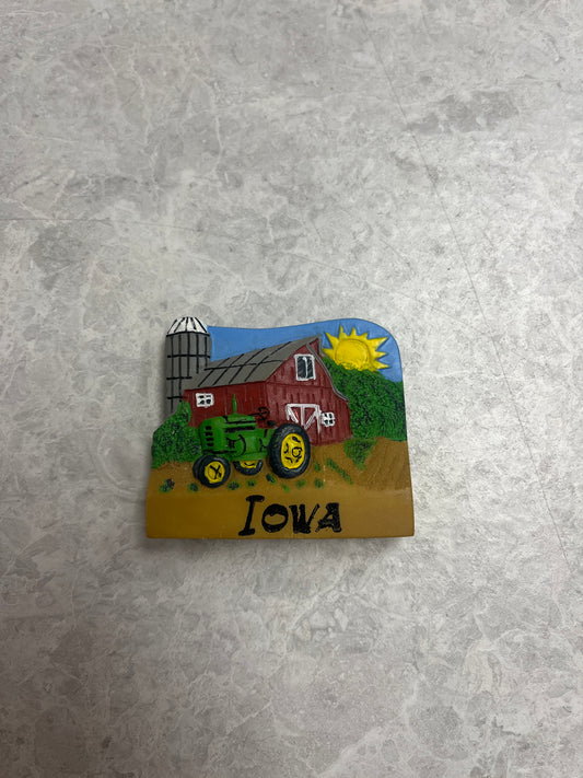 Iowa Tractor Barn Magnet