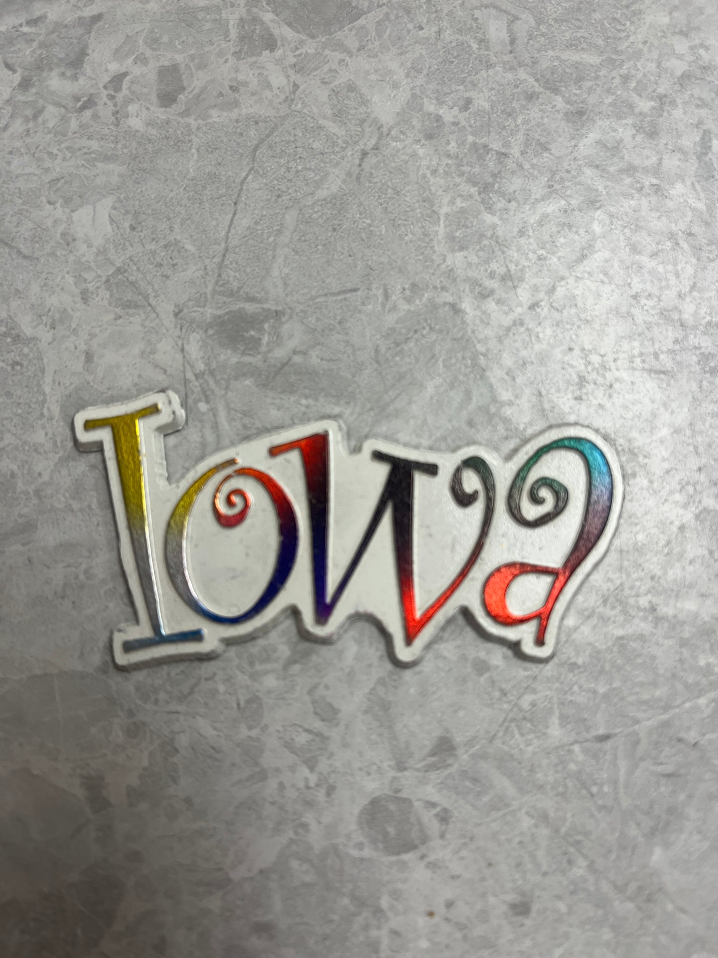 Iowa Neon Magnet