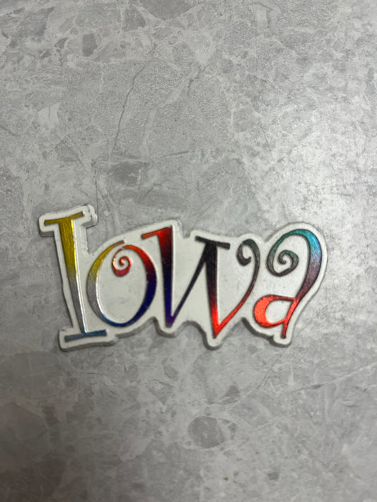 Iowa Neon Magnet