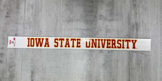 Iowa State Decal - Long Strip