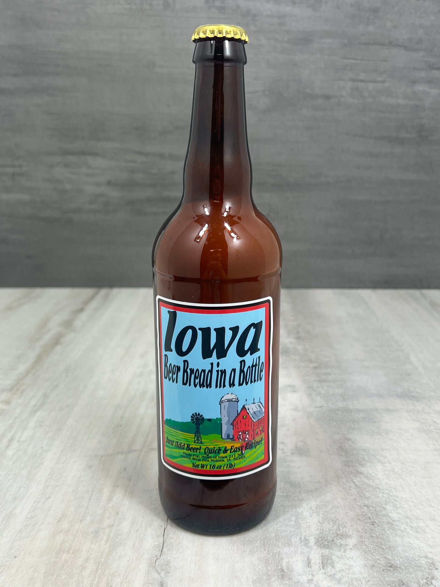 Iowa Beer Bread Bottle