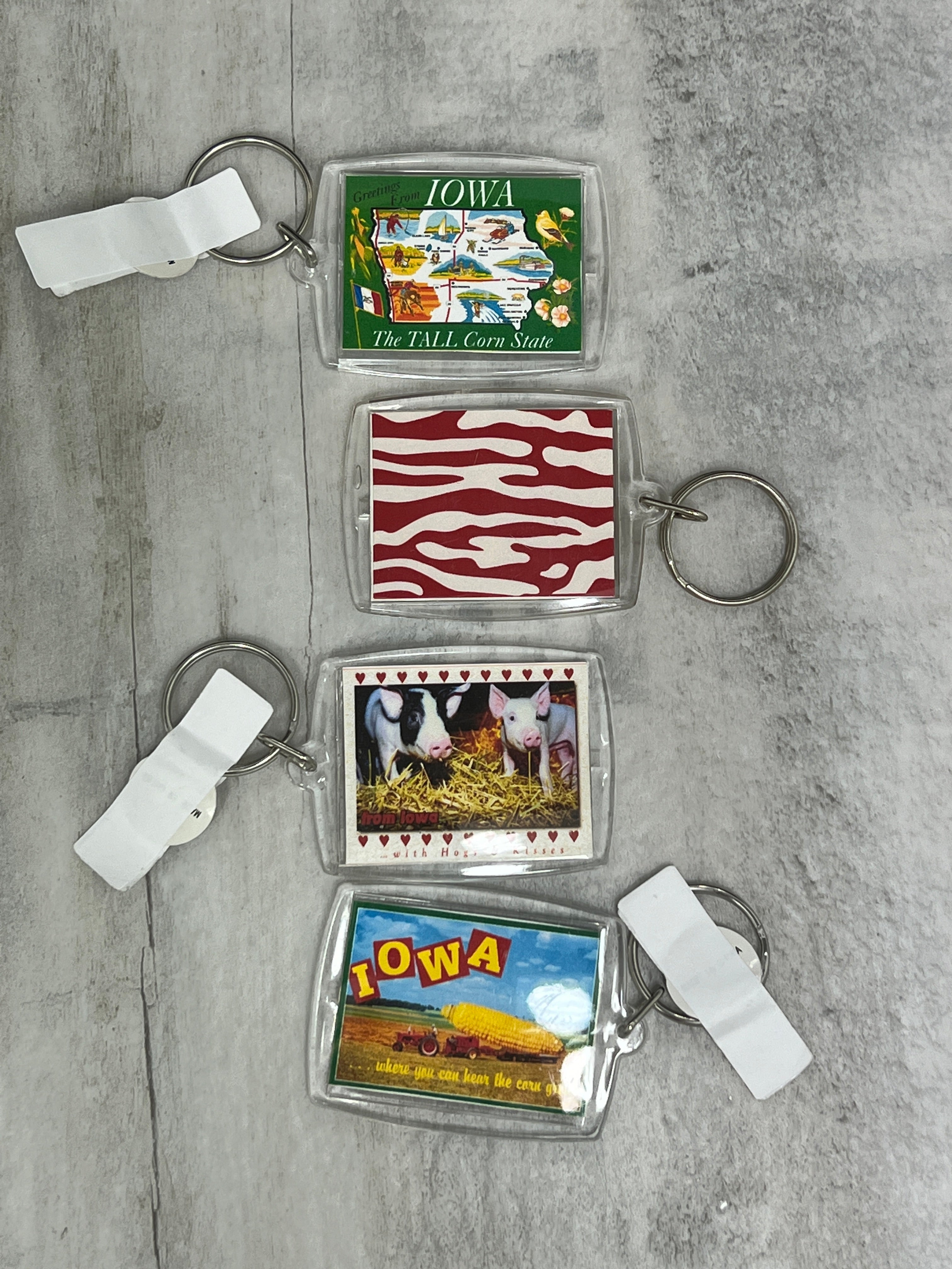 Acrylic Keychains (assorted designs) – Heart of Iowa Market Place