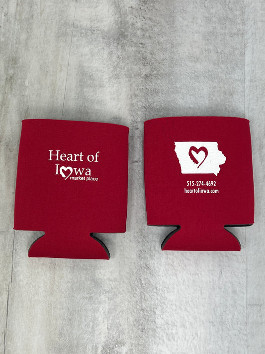 Heart of Iowa Koozie