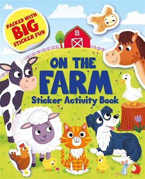 On The Farm Sticker Book