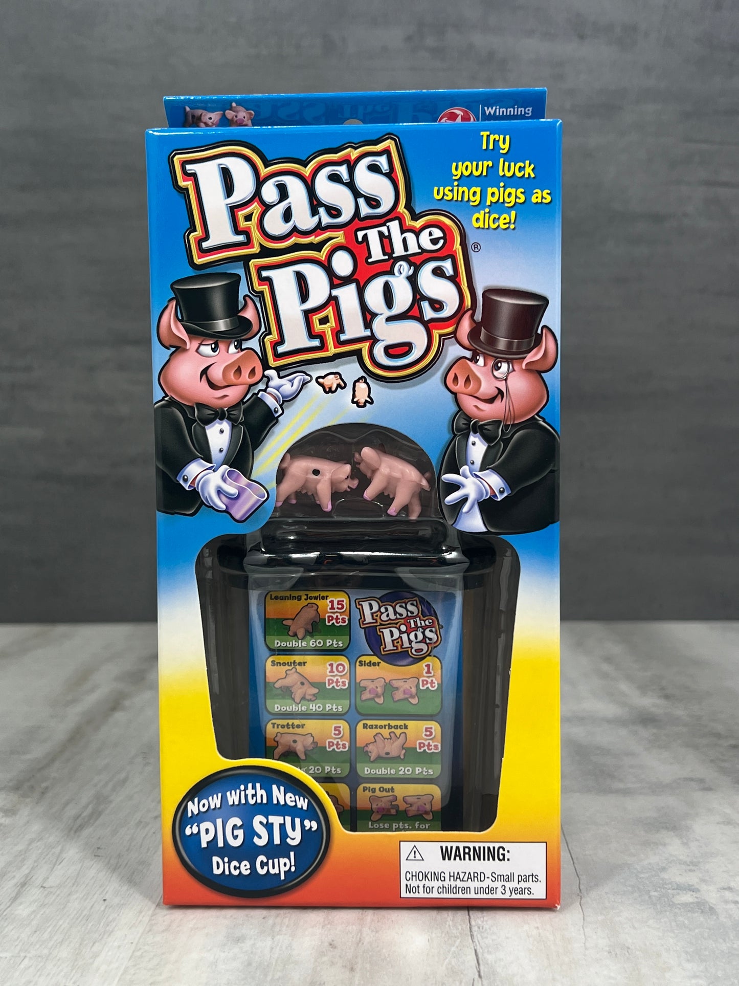 Pass the Pigs Game