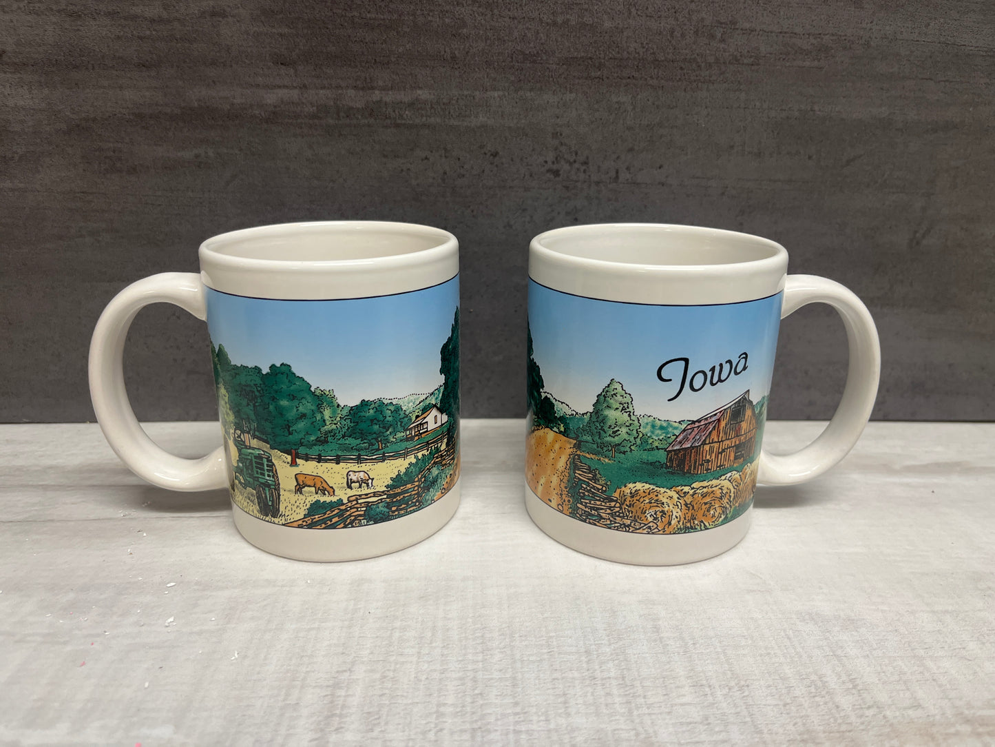 Iowa Barn Scene Mug