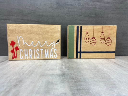 Holiday Box Sign