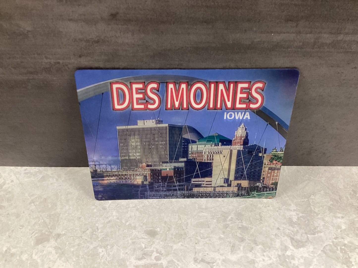 Des Moines Motion Postcard