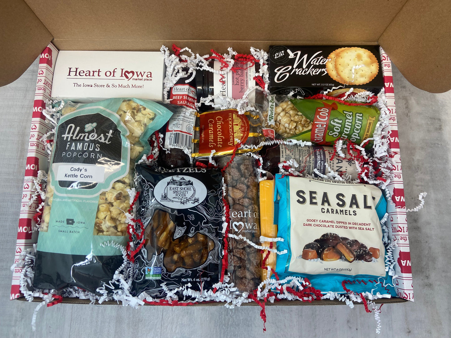 Merry & Bright Iowa Gift Box