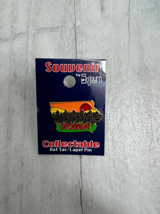 State Sunset Hat Pin