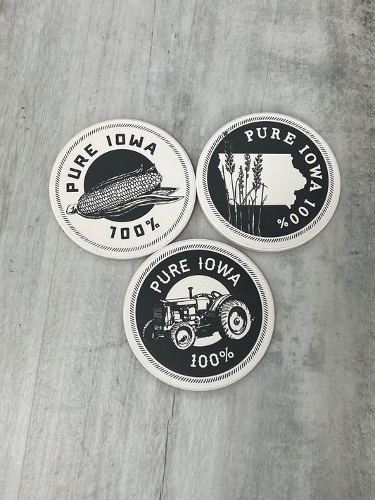 Pure Iowa Coaster