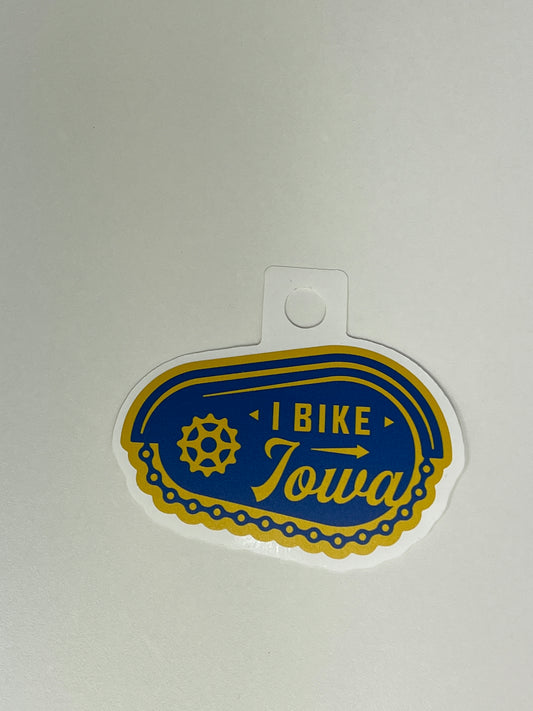 Pegatina de I Bike Iowa