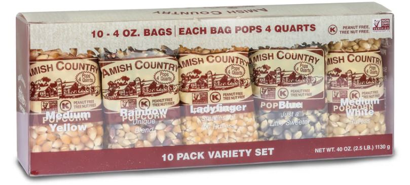 Amish Country Popcorn Variety Set