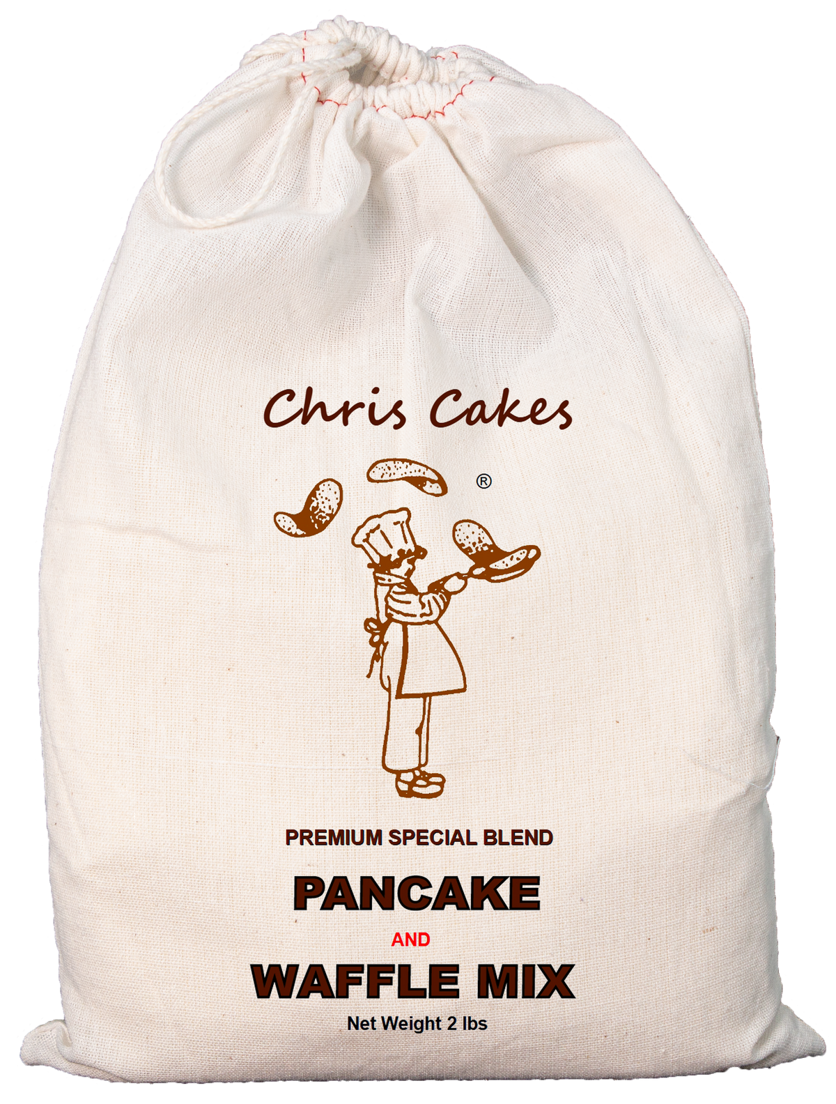 Chris Cakes Pancake & Waffle Mix (2lb Bag)