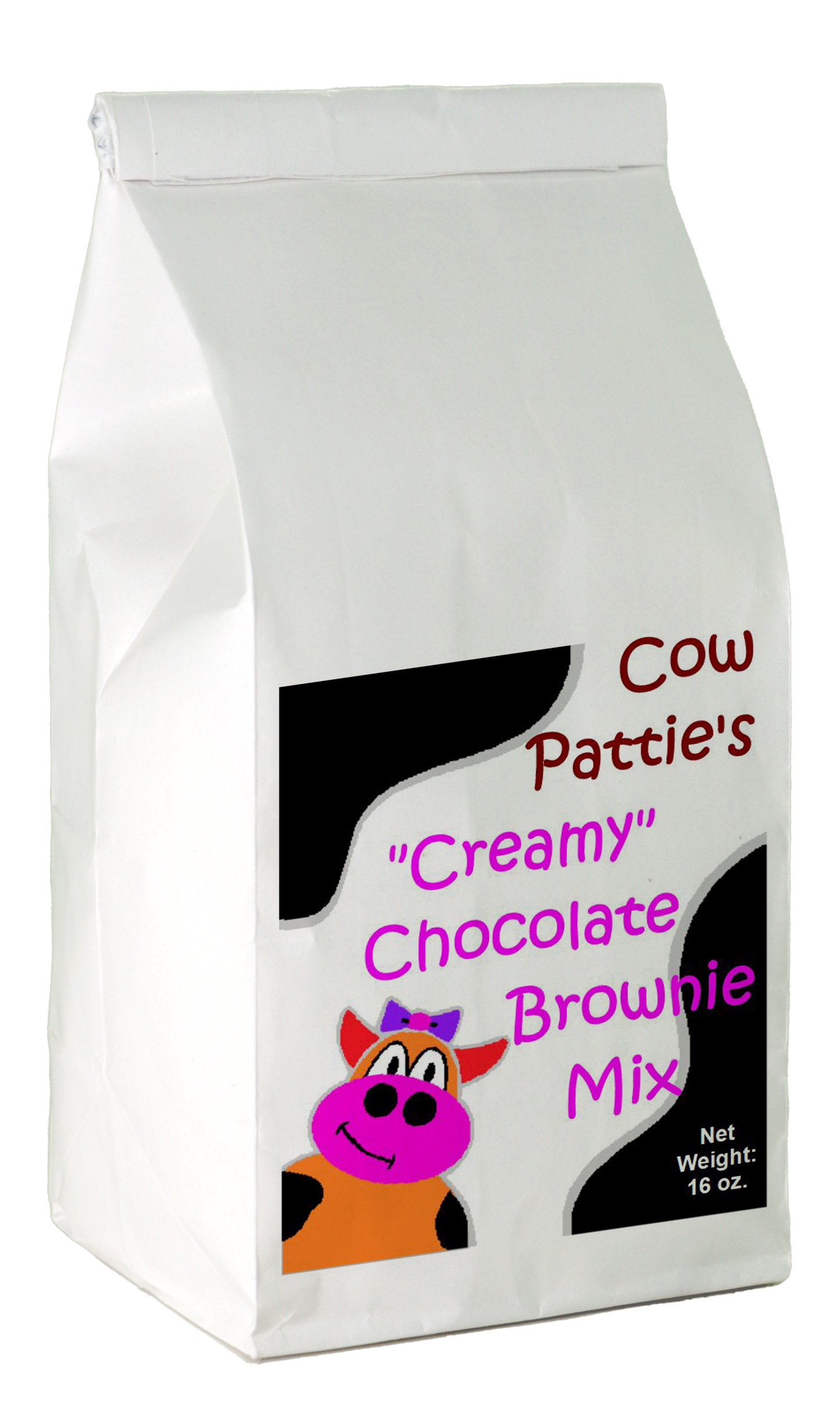 Cow Pattie's Chocolate Brownie Mix (16oz)