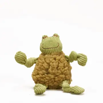 Froggy FlufferKnottie Dog Toy